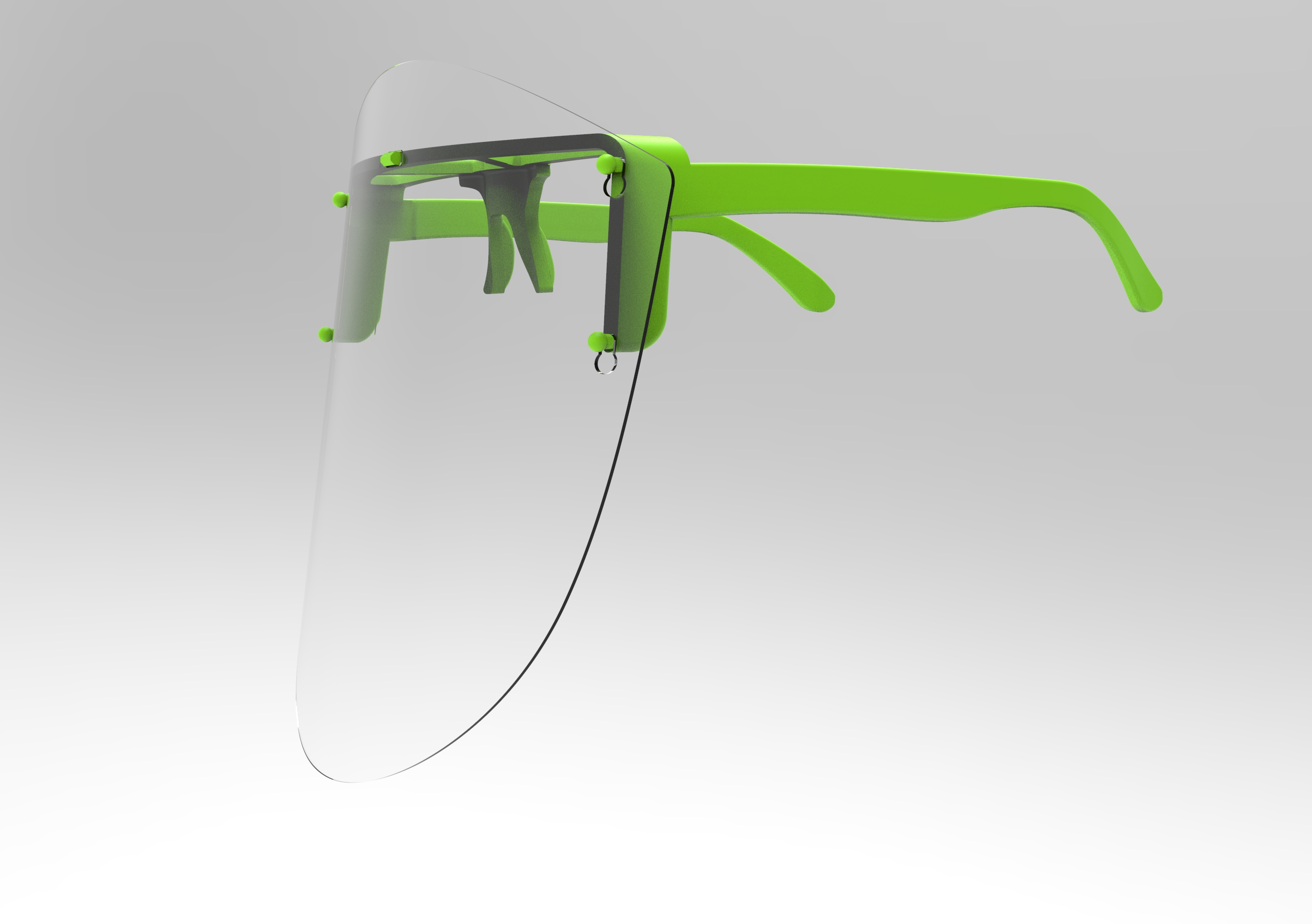 Gesichtsschutz-Brille